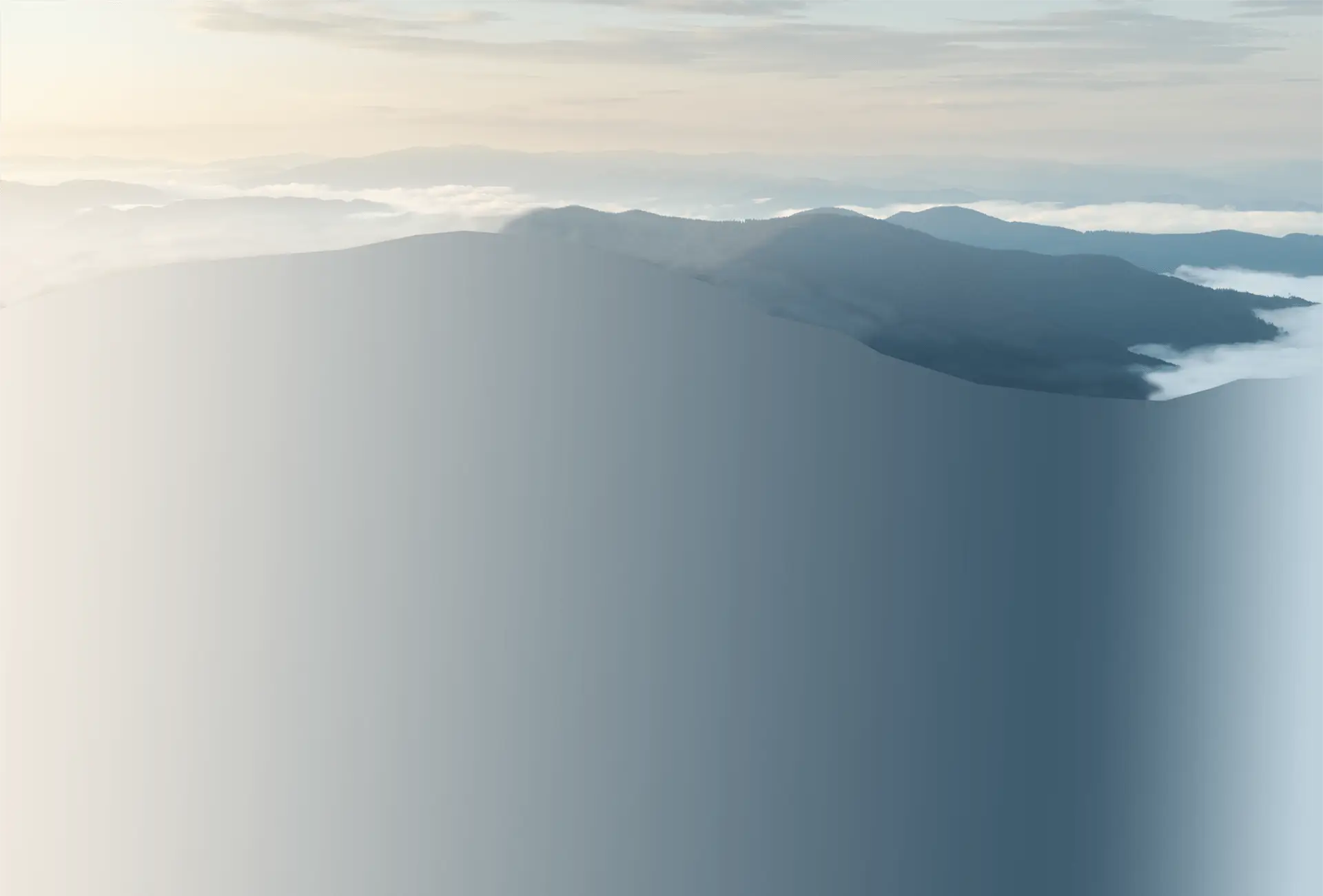 Image of sky and mountains - background